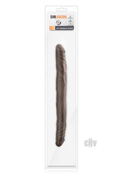 Dr Skin Double Dildo 14 Chocolate