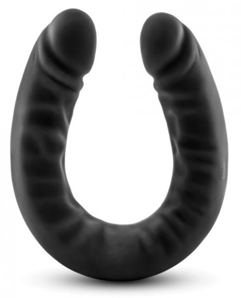 Ruse 18 Inches Silicone Double Headed Dildo Black