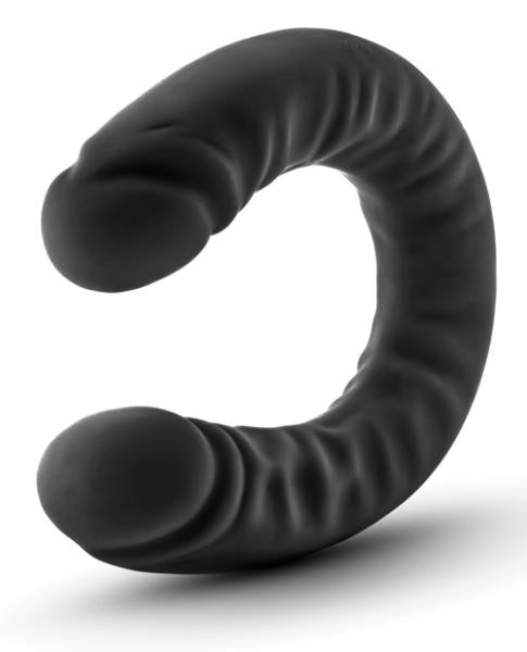 Ruse 18 Inches Silicone Double Headed Dildo Black