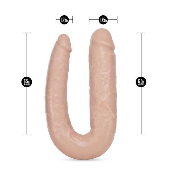 Dr Skin Dr Double 18 Inches Dildo Beige