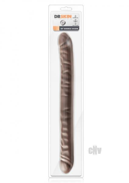 Dr Skin 18 Inches Double Dildo Brown