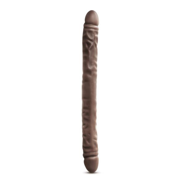 Dr Skin 18 Inches Double Dildo Brown
