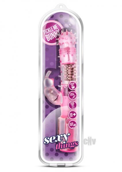 Sexy Things Tickle Me Bunny Pink Rabbit Vibrator