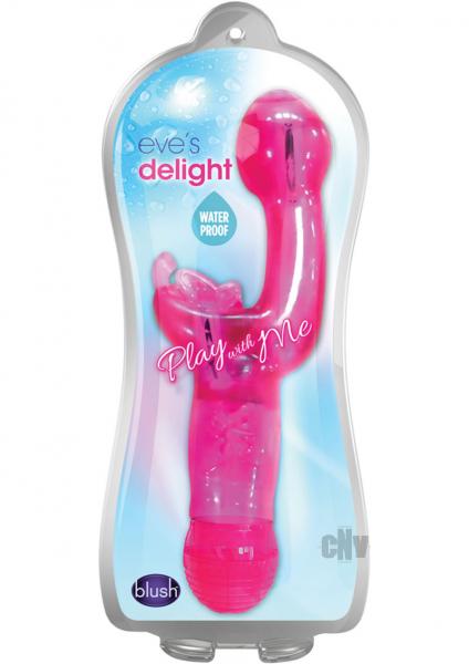Eve's Delight Dual G Spot And Clitoral Stimulator Pink