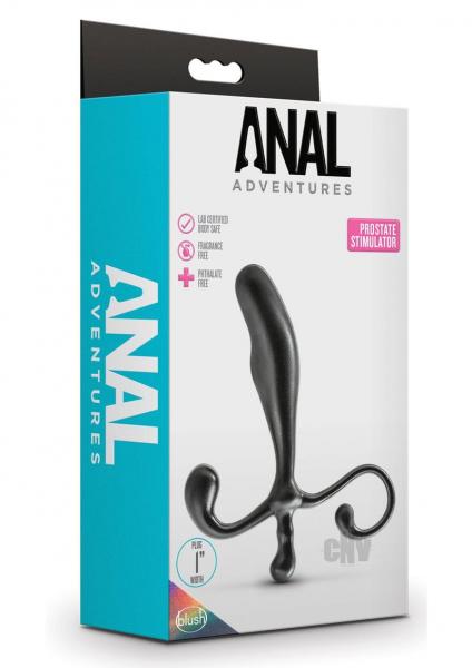 Anal Adventures Prostate Stimulator Black