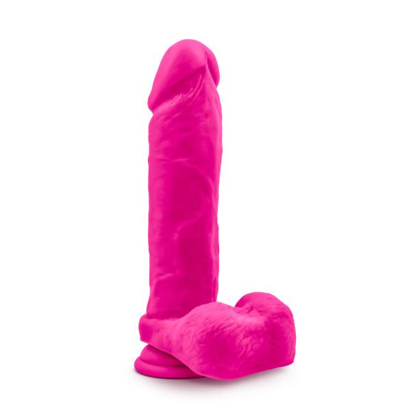 Au Naturel Bold Massive 9 Inches Dildo Pink