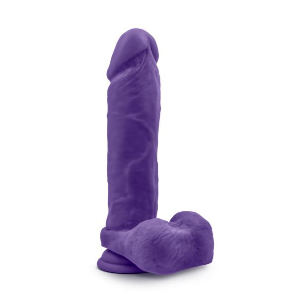Au Naturel Bold Massive 9 Inches Dildo Purple