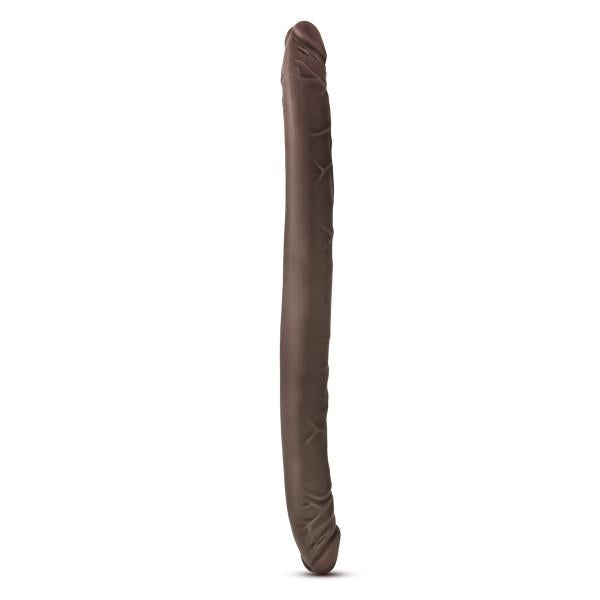 Dr Skin 16 Inches Double Dildo Chocolate Brown