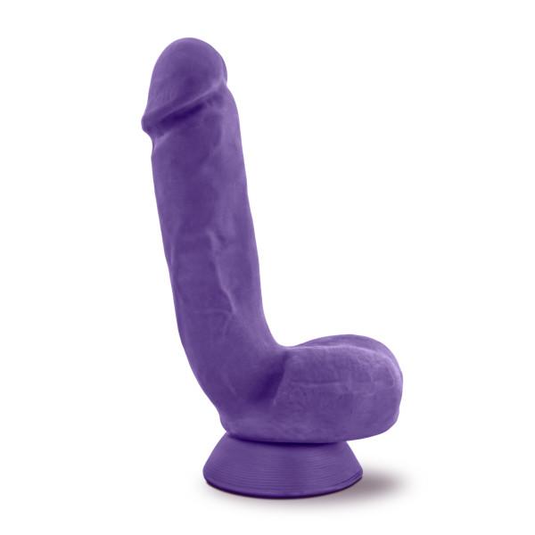 Au Naturel Bold Pound 8.5 Inches Dildo Purple