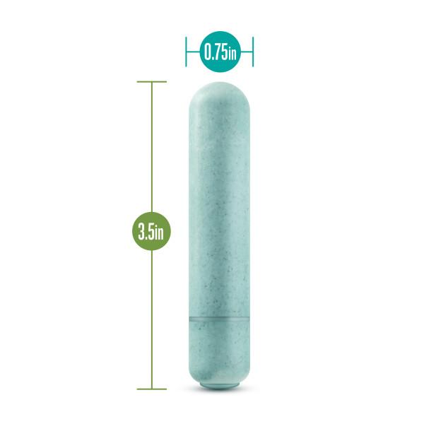 Gaia Eco Bullet Vibrator Aqua Blue