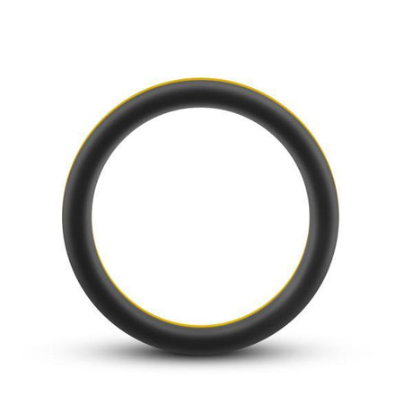 Performance Silicone Go Pro Cock Ring Black Gold