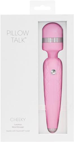 Pillow Talk Cheeky Massager Wand Pink