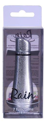Rain Power 7 Function Bullet Vibrator Silver