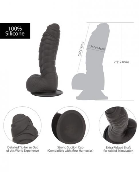 Addiction Ben 7 Inches Dildo Black