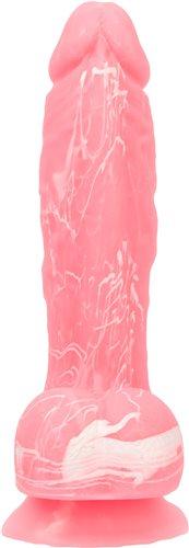 Addiction Brandon Glow In The Dark Pink 7.5 Inches Dildo