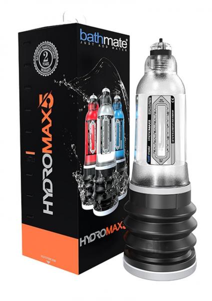 Bathmate Hydromax 5 Clear Penis Pump 3 Inches To 5 Inches