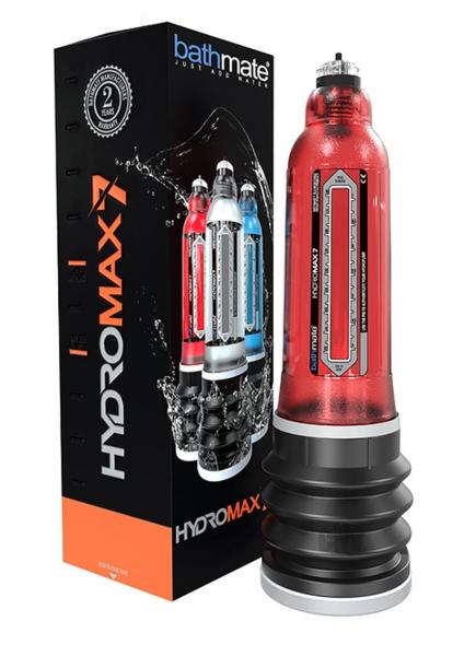 Bathmate Hydromax 7 Red Penis Pump 5 Inches To 7 Inches