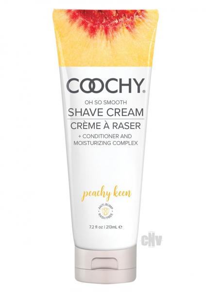 Coochy Shave Cream Peachy Keen 7.2 Fluid Ounces