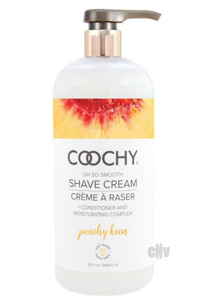 Coochy Shave Cream Peachy Keen 32 Fluid Ounces