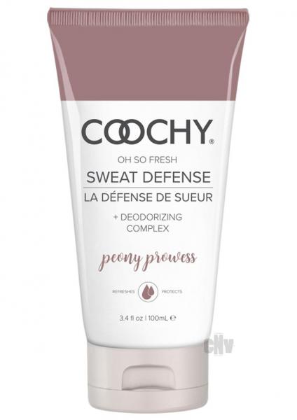 Coochy Sweat Defense Lotion Peony Prowess 3.4 Fluid Ounces