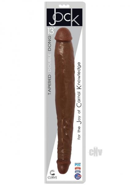 Jock Tapered Double Dong 13 Chocolate