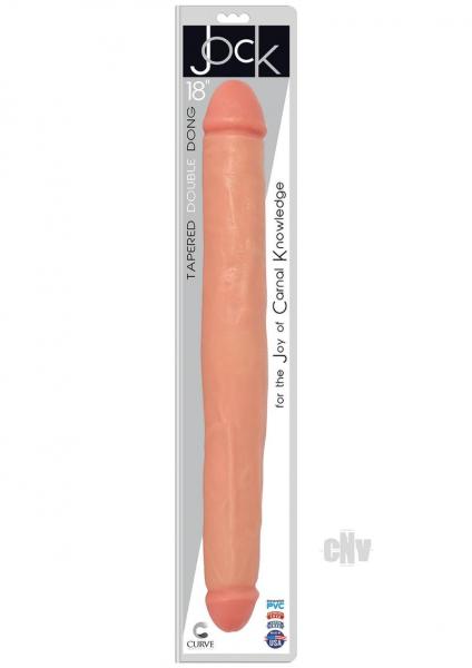 Jock Tapered Double Dong 18 Vanilla