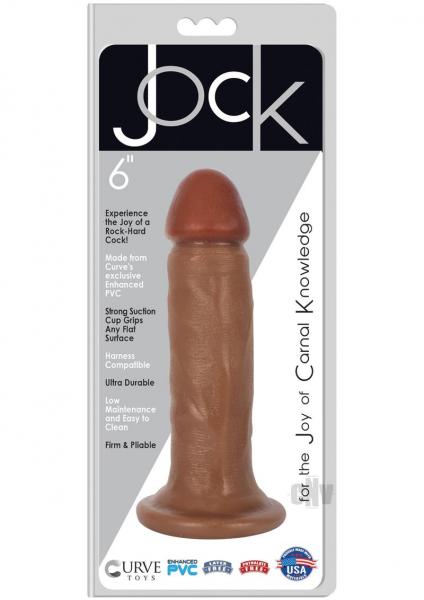 Jock Realistic Dildo 6 Caramel