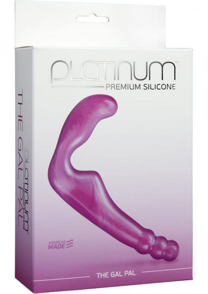 Platinum Premium Silicone The Gal Pal Strapless Purple