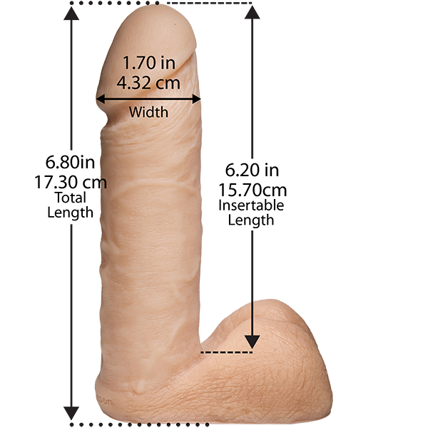 Truskyn Tru Ride 6 Inches Vanilla Beige Dildo