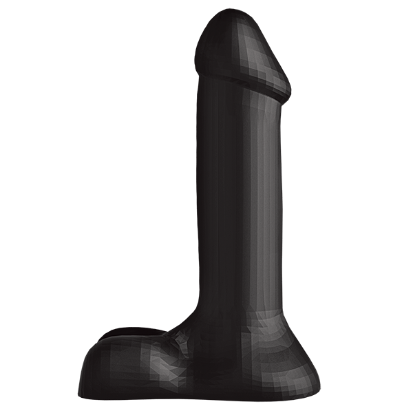 Platinum Truskyn Tru Super 7 Inches Dildo Black