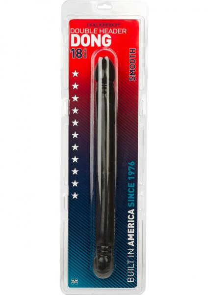 Smooth Double Header 18 Inch Black