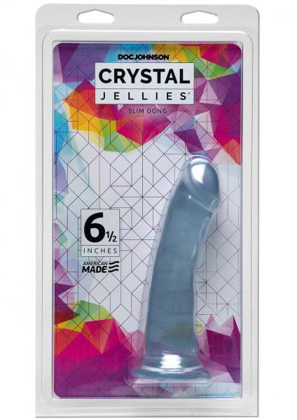 Crystal Jellies Slim Dong 6.5 Clear