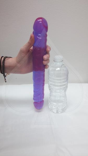 Jellies Jr 12" Double Dong Purple