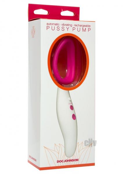Automatic Pussy Pump Vibrating Pink White