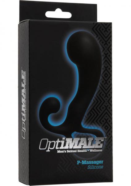 Optimale Silicone P Massager Black