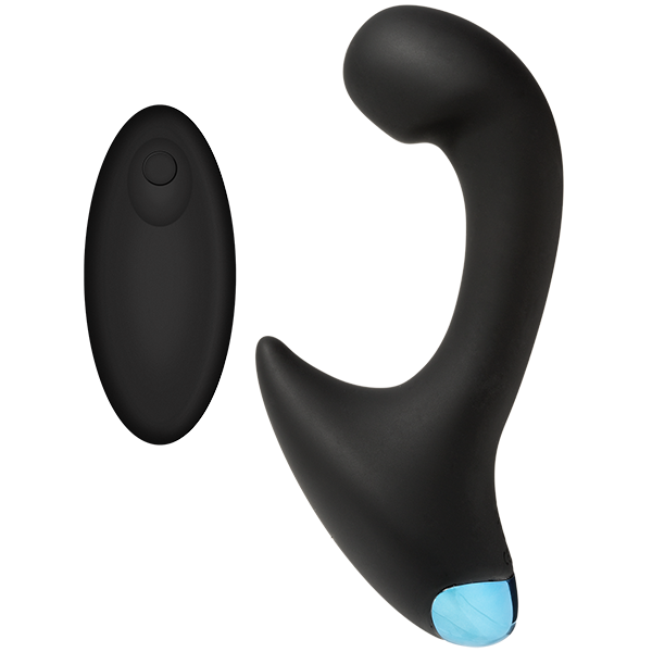 Optimale Vibrating P Curve Black Rechargeable Prostate Massager