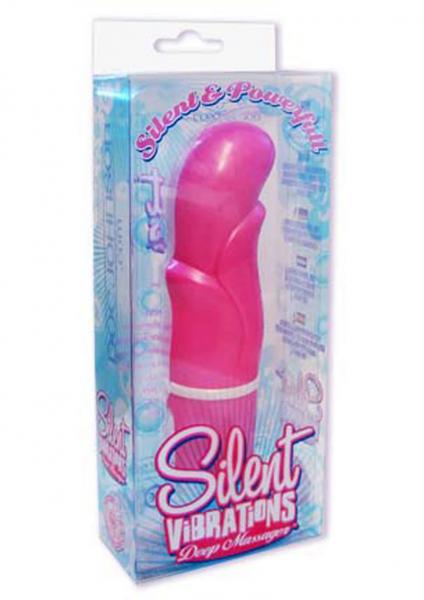 Silent Vibrations Deep Massager Pink