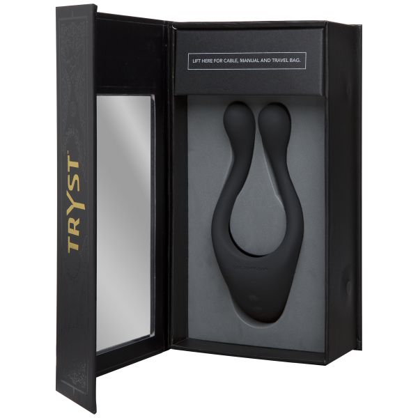 Tryst Black Multi Erogenous Massager