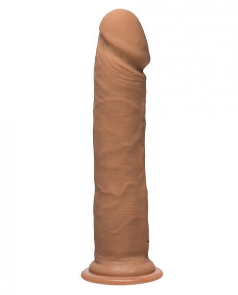 The D Realistic D 8 Inches Dildo Ultraskyn Tan