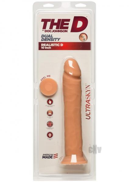 The D Realistic 10in Ultraskyn Vanilla