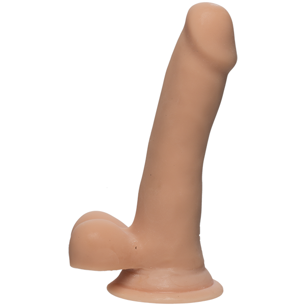 The Slim D Ultraskyn Dildo 6" Beige