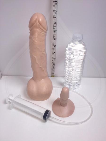 Piss Off Dildo With Suction Cup Beige