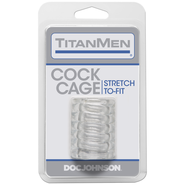 Titanmen Tools Cock Cage Clear
