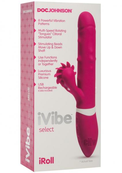 I Vibe I Roll Pink Rabbit Style Vibrator