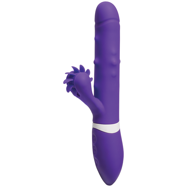 I Vibe I Roll Purple Rabbit Style Vibrator