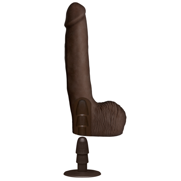 Rob Piper Ultraskyn 10.5 Inches Cock Brown Dildo