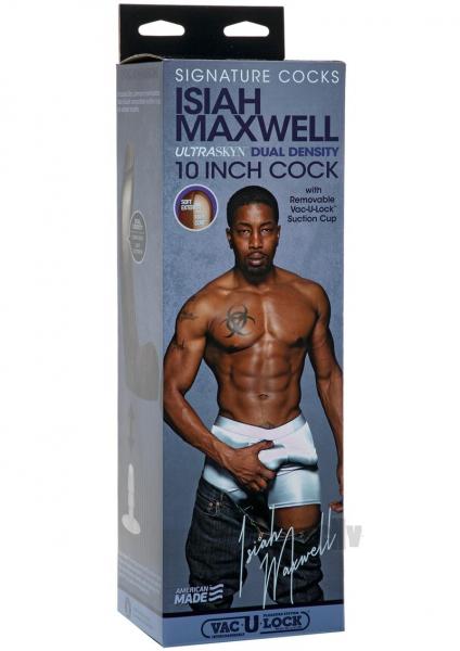 Signature Cocks Isiah Maxwell 10 Inches Ultraskyn Cock
