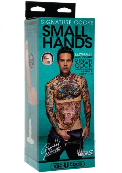 Signature Cocks Small Hands 9 Inches Ultraskyn Cock
