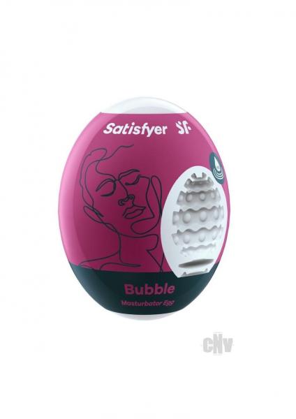 Satisfyer Masturbator Egg Bubble Purple