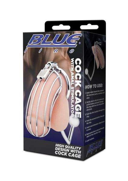 Cock Cage W/Anal Stim